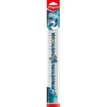 Maped Lineal TWIST ́n FLEX DRAGON 30,0 cm, bunt/transparent