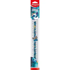 Maped Lineal TWIST ́n FLEX DRAGON 30,0 cm, bunt/transparent