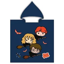 Aymax Harry Potter Badeponcho mit Kapuze – 100 % Mikrofaser Komfort