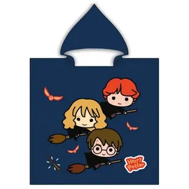 Aymax Harry Potter Badeponcho mit Kapuze – 100 % Mikrofaser Komfort
