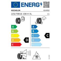 MICHELIN 225/75R16 108H - Latitude Alpin LA2 Winterreifen  824992