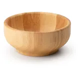 Continenta Schüssel CONTINENTA, braun (holzfarben), H:7cm Ø:16cm, Holzwerkstoff, Schüsseln, Schüssel, Gummibaumholz, Zum Anrichten und Präsentieren