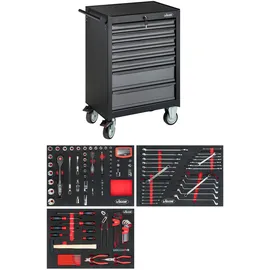 VIGOR Werkstattwagen VIGOR 500 N V2379N 164 Werkzeuge