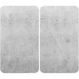 Wenko Herdabdeckplatte Universal Mod. Beton 30x4,5x52 cm grau