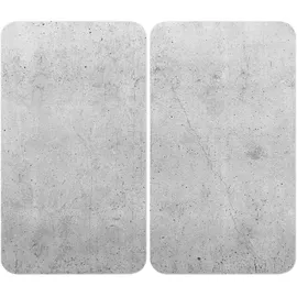 Wenko Herdabdeckplatte Universal Mod. Beton 30x4,5x52 cm grau