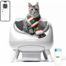 CATlink Katzentoilette Open-X XXL Weiß