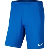 Nike Unisex Kinder Y Nk Df Park III Nb K Shorts, Royal Blue/White, 9 Jahre EU