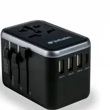 Verbatim Uni.Travel Adapt.UTA-04 USB-C 61W 2xUSB-C 3xUSB-A 49546