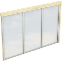 SKANHOLZ Seitenwand 305 x 200 cm beige