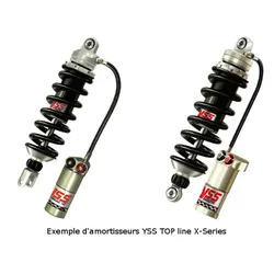 YSS Doppelstoßdämpfer hinten Doppelrohr hydraulisch