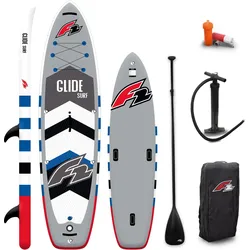 F2  SUP Stand Up Paddle Board Glide Surf  11'7''  Grau 2024 One Size