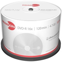 PrimeOn DVD-R 16x, 50er Spindel