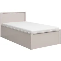 petits-meubles Bett Soren 120 x 200 cm Holzwerkstoff beige