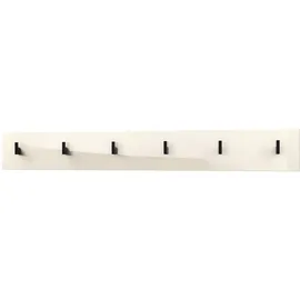 Vladon Garderobenpaneel Linea V1 110,5 x 14,5 x 3,5 cm Creme