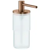 Grohe Atrio Seifenspender, für Halter Allure und Atrio, 40886DL0, Farbe: warm sunset gebürstet