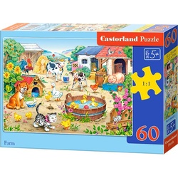Castorland Farm, Puzzle 60 Teile