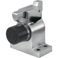 KWS Türfeststeller Aluminium Silber 12 cm