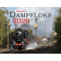 HEEL VERLAG Kalender Dampfloks in Farbe 2026 Eintragkalender