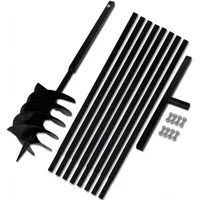 vidaXL Hand-Erdbohrer mit Griff 200 mm