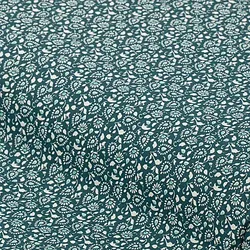 Baumwollstoff Paisley-Element "Lena", petrol/türkis