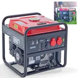 HECHT Inverter 3300 Watt Stromerzeuger Notstromaggregat – 12 Liter Benzin Tank – 8 Stunden Laufzeit – Mobile Notstromversorgung auch für spannungssensible Geräte wie Laptop, Handy, TV und Co.