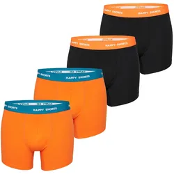 Happy Shorts Herren Retro Pants Jersey 4er Pack
