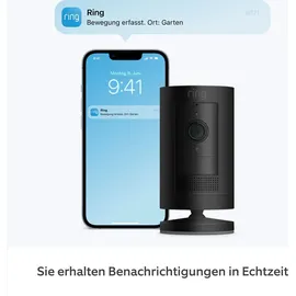 Ring Stick Up Cam WLAN 8SC1S1BEU0 schwarz