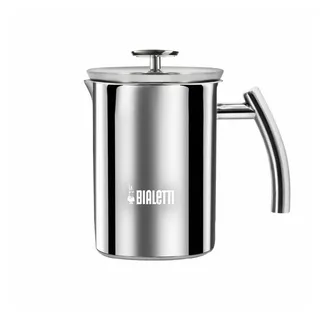 Bialetti Manueller Milchaufschäumer Edelstahl Induktion