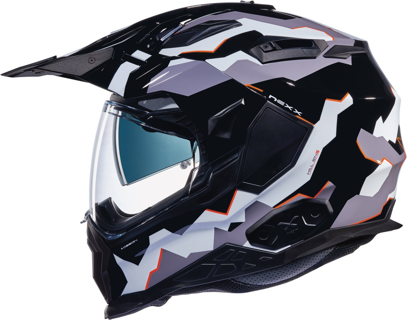 Nexx X.Wed 2 Hill End Country helm, grijs, 2XS