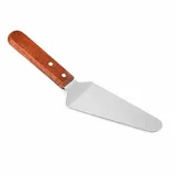 BAYLI Pizzaheber Edelstahl mit Holzgriff 25,5 cm x 6 cm