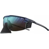 Julbo Ultimate Cover Reacktive Perf. 2-4 Gletschbrille (Größe One Size, blau)
