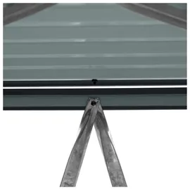 Axi Mülltonnenbox Owen Metall 2 x 240 l Anthrazit