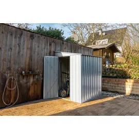 Globel Lean-To 56 1,44 x 1,71 m silber metallic