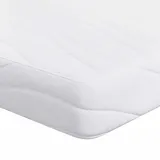 vidaXL Matratze Weiß 70 x 200 cm Gel-Speicherschaum