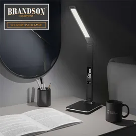 Brandson Schreibtischlampe Schwarz