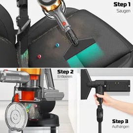Kesser Akku Staubsauger Hellblau / Orange