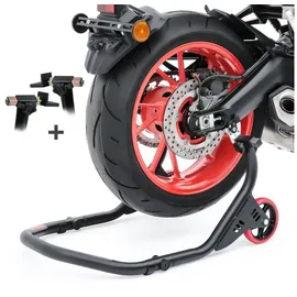 ConStands - Motorrad Montageständer Hinten Falcone Schwarz