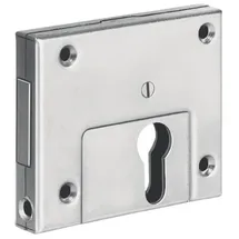 AMF Riegelschloss 49Z Dorn 60mm verzinkt mit Winkelschließblech