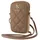 CG Mobile Zip Quilted 4G Universal Handyhülle braun