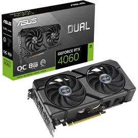 Asus Dual GeForce RTX 4060 EVO OC Schwarz 8 GB 90YV0JC7-M0NA00