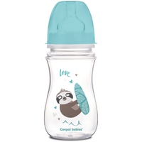 Canpol babies Exotic Animals Easy Start Anti-Colic Bottle Blue 240 ml