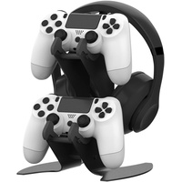 DOYO Controller-, Headset-Halterung für Xbox One, Xbox 360, Xbox Series X, PS3, PS4, PS5, Nintendo Switch, und vieles mehr. Universal Gaming Controller-, Headset-Ständer