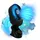 TronicXL Mini USB Ventilator 3 cm Klemmventilator Schwarz