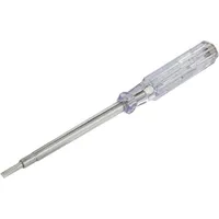 TOOLCRAFT Phasenprüfer Klingenbreite=4 mm Klingenlänge=100 mm Spannung (Bereich)=100 - 250 V/AC