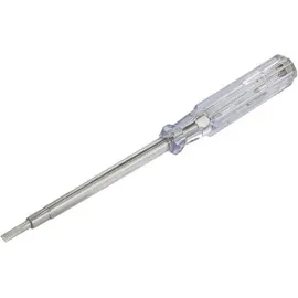 TOOLCRAFT Phasenprüfer Klingenbreite=4mm Klingenlänge=100mm Spannung (Bereich)=100 - 250 V/AC