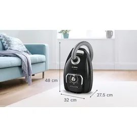 Bosch Serie 8 BGL8XALL Schwarz