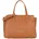 Schultertasche Kunstleder Brown