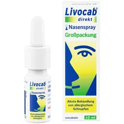 Livocab direkt Nasenspray bei Allergien, z.B. Heuschnupfen 10 ml