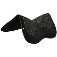 Acavallo Memory Foam Half Pad mit Grip - brown/bronze