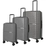 Travelite Trient Koffer-Set 3-tlg. anthrazit